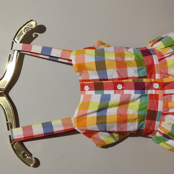 Christopher John Rogers plaid dress size 4 - Picture 4 of 16